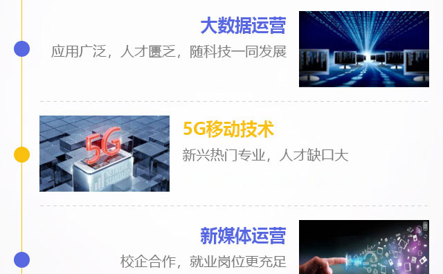 大數(shù)據(jù)運營，5G移動技術(shù)，新媒體運營